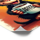 Poster Café Cute (Coin)