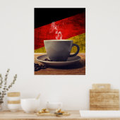 Poster Café d'Allemagne (Cuisine)