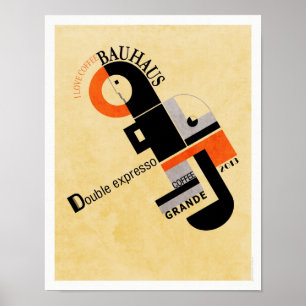 Poster Café de Bauhaus