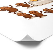 Poster Café de culte - Adorable dévots de haricot (Coin)