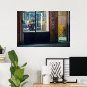 Poster Café de nuit (Bureau à domicile)