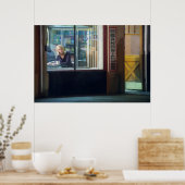 Poster Café de nuit (Cuisine)