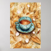 Poster "Café de olla", une boisson mexicaine traditionnel (Devant)