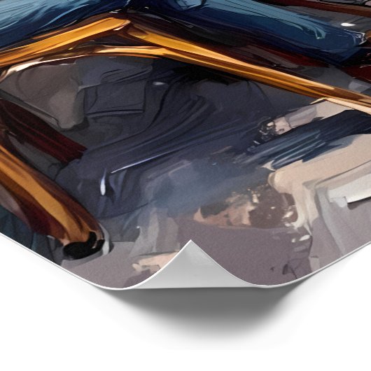 Poster Café de Paris (Coin)