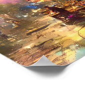 Poster Café de trottoir (Coin)