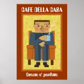 Poster Cafe della casa (Devant)