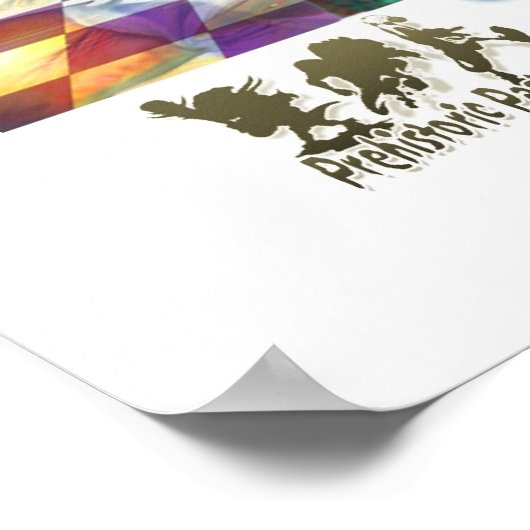 Poster Café Dinosaur (Coin)