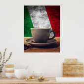 Poster Café d'Italie (Cuisine)