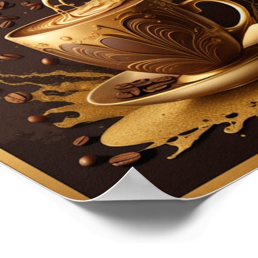 Poster Café du matin Art (Coin)