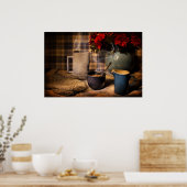 Poster Café du matin du pays (Cuisine)