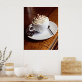 Poster Café du matin, papier d'affiche de valeur (mat) (Cuisine)