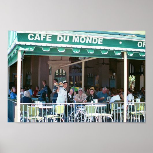 Poster Café Du Monde Fun (Devant)