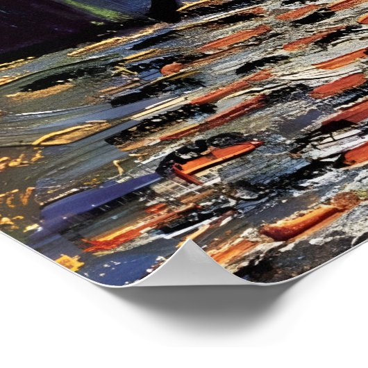 Poster Café é Terrasse à Night Vincent Van Gogh High (Coin)