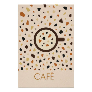Poster Café en grain
