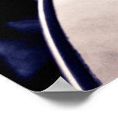 Poster Café en plein air, Paris, France (Coin)