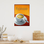 Poster Café Espresso Vintage (Cuisine)