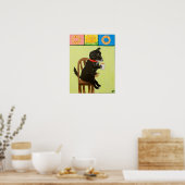 Poster Café et Crullers II (Cuisine)