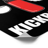 Poster Café et kickboxing (Coin)