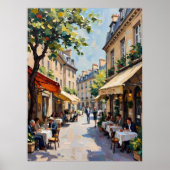 Poster Café européen (Devant)