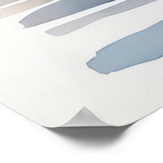 Poster Café extérieur (Coin)