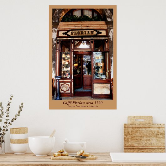 Poster Café Florian (Cuisine)