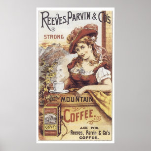 Poster Café fort de Reeves Parvin