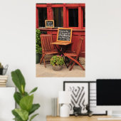 Poster Café Français (Bureau à domicile)