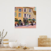 Poster Café Français (Cuisine)