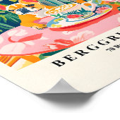 Poster Café Français Bulldog Boisson, Décor Dopamine, Fu (Coin)