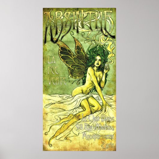 Poster café français c1885 (Devant)