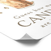 Poster Café glacé - Combien de bonbons sont dans le pot (Coin)