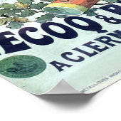 Poster Cafe Glands Doux Vintage, Français, Publicité (Coin)