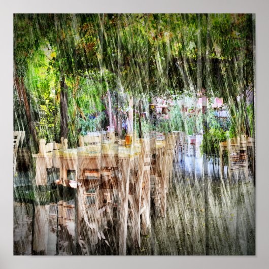 Poster Café italien (Devant)