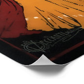 Poster CAFÉ ITALIEN SERVI INSTANTANÉMENT c. 1900 (Coin)