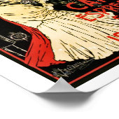 Poster café italien vintage espresso et (Coin)