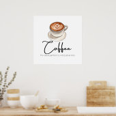 Poster Café : le partenaire silencieux (Cuisine)