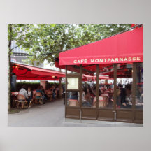 Café Montparnasse Paris, photo de voyage