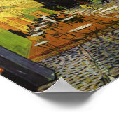 Poster Café nocturne de Van Gogh (Coin)