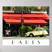 Poster Café Paris (Devant)