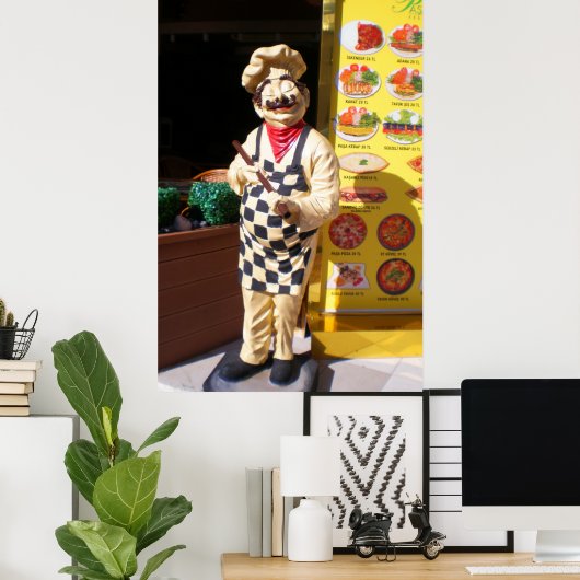 Poster Café Pasa Kebap à Kemer. Dinde (Bureau à domicile)