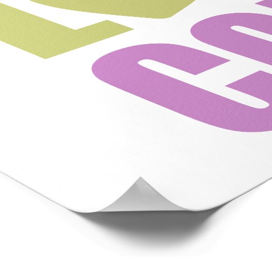 Poster Café Peace Love (Coin)