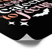 Poster Café Pocus Necesito Pour Concentrer Le Café Hallow (Coin)