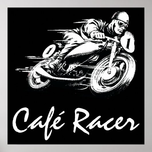Poster Café Racer (Devant)