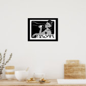 Poster  Cafe Rajah 3 (Keuken)