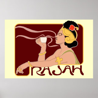 Poster Café Rajah (Café Rajah) France