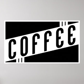 Poster café rétro
