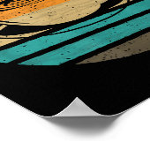 Poster Café Retro Style Vintage (Coin)