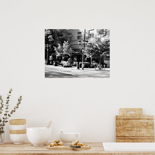 Poster Café Sidewalk (Cuisine)