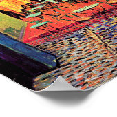 Poster Cafe Terrace at Night, Vincent van Gogh, 1888 (Coin)