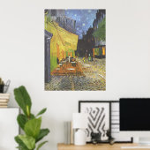 Poster Café Terrasse à Night Van Gogh (Bureau à domicile)